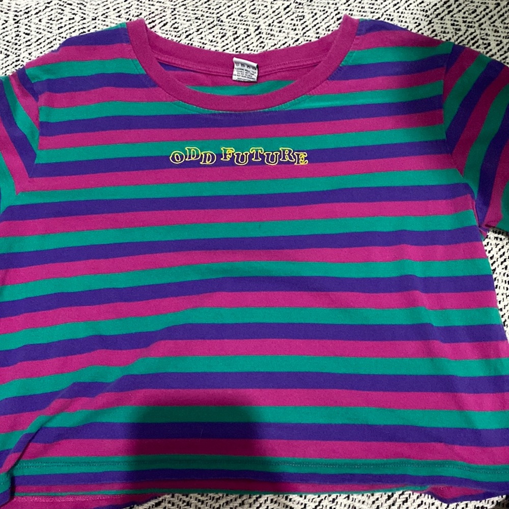 cute striped crop top